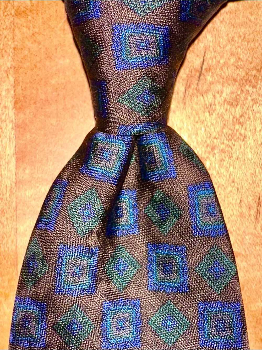 Charvet men's tie necktie cravat like new Paris couture